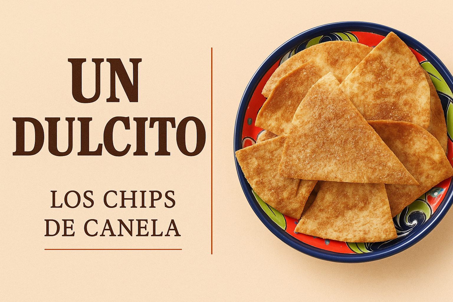 Chips dulces de canela en air fryer – un snack tico, saludable y delicioso