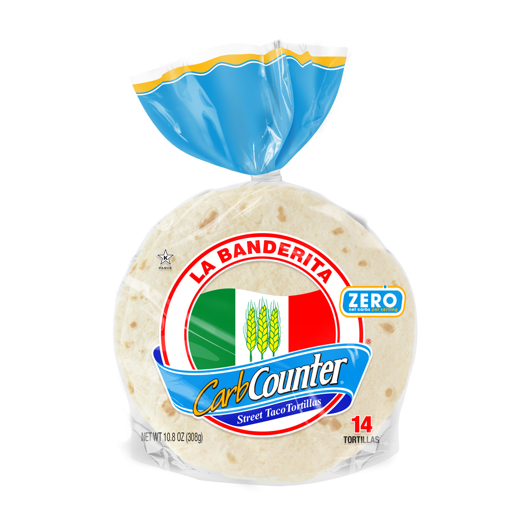 Street Taco 4.5” Net Carbs - La Banderita Carb Counter®