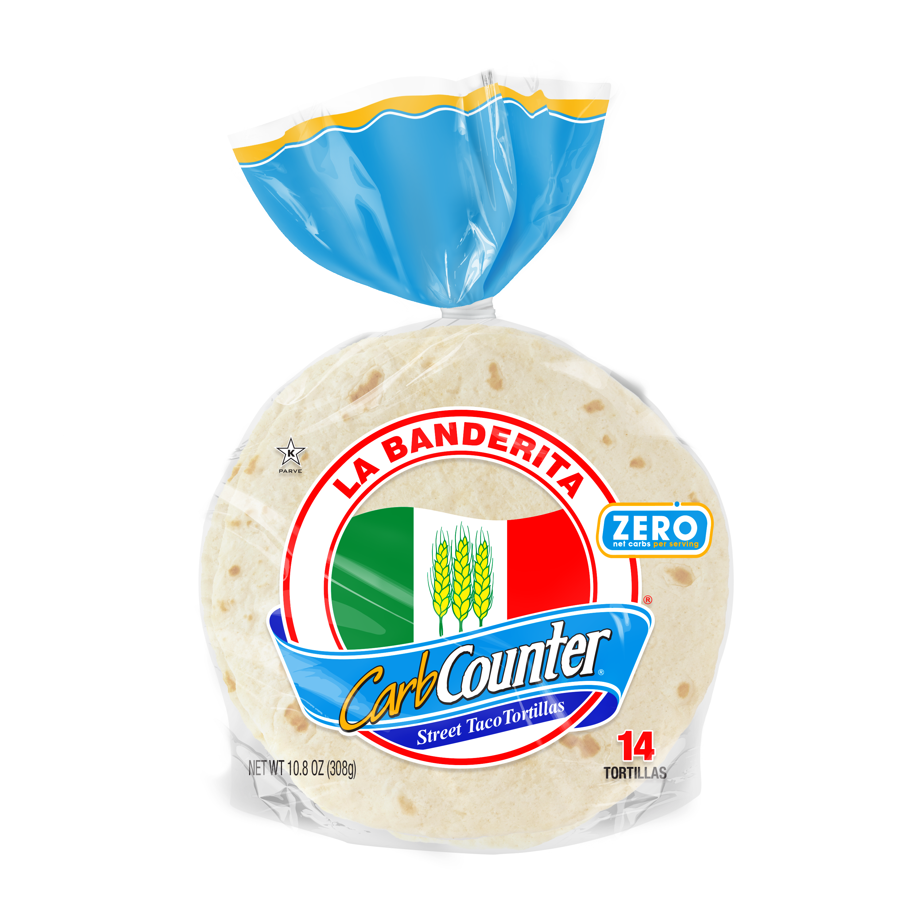 Street Taco 4.5” Net Carbs - La Banderita Carb Counter®