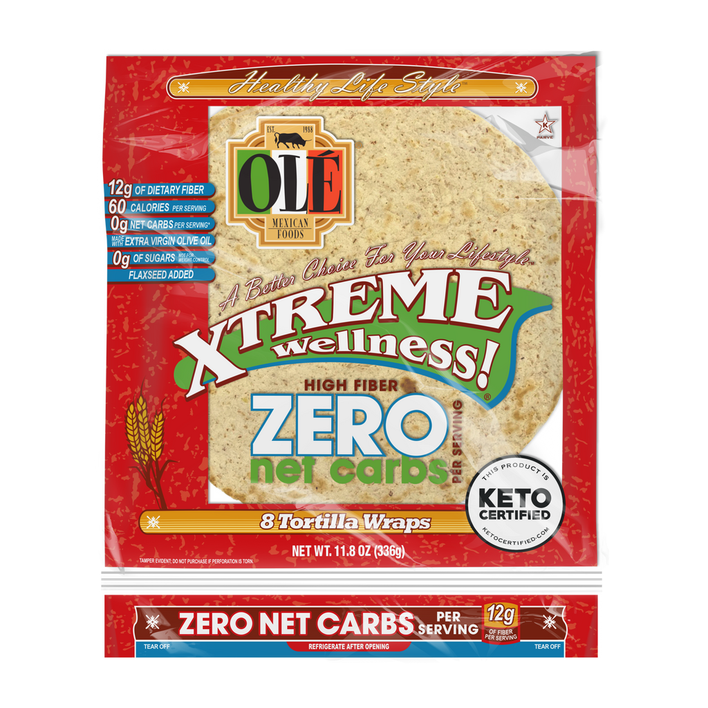 Street Taco 5” Cero Carbohidratos Netos - Olé Xtreme Wellness®