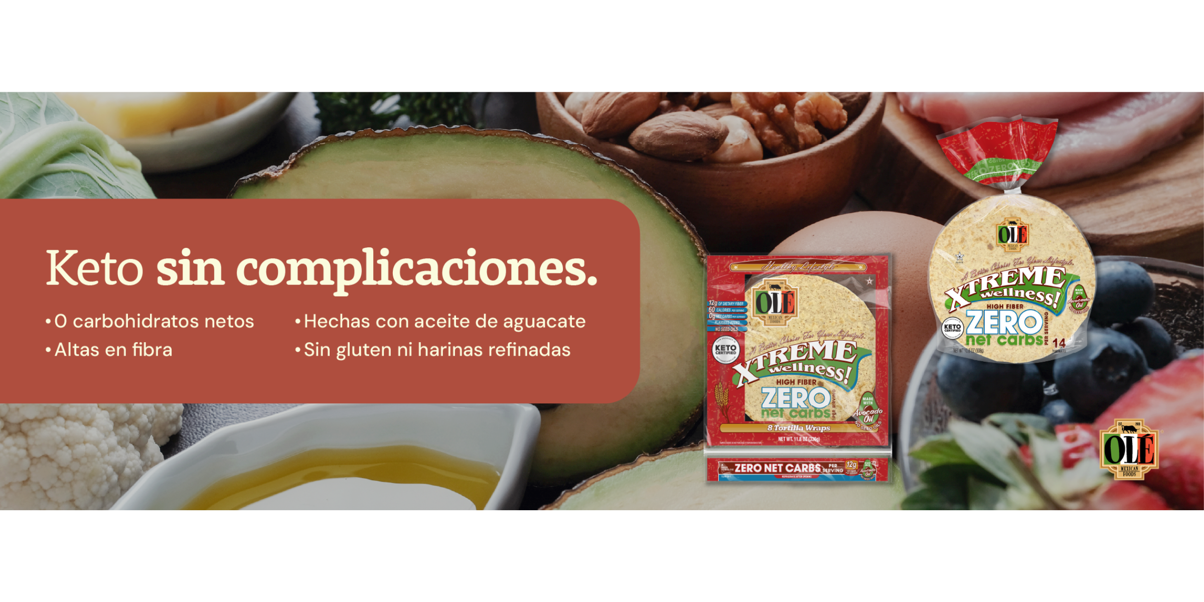 Keto food products - Keto sincomplicaciones  - tortillas keto